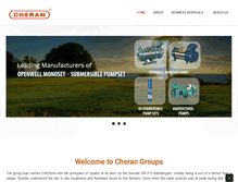 Tablet Screenshot of cherangroups.com